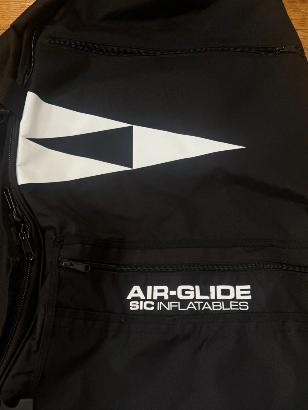 SIC Air-Glide Black Travel Backpack - Sandwich Islands Composites